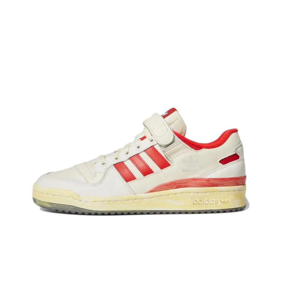 Adidas Originals FORUM 84 Low AEC Low Top Скейтборд Кроссовки Унисекс Белый Красный
