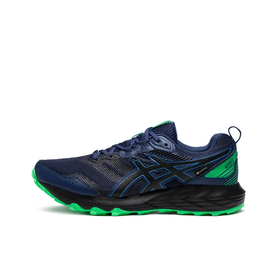 Asics Gel Sonoma 6 Low Top Trail Беговые кроссовки Мужские Синий Черный