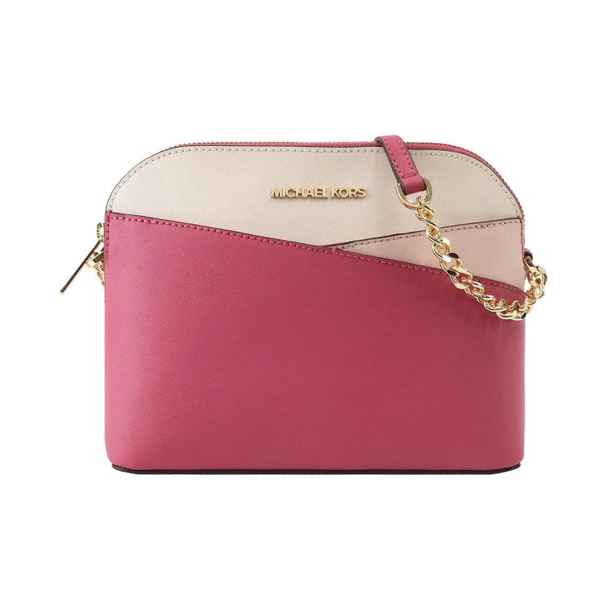 MICHAEL KORS Jet Set Travel Кожа Сумка-купол Сумка через плечо Женская Розовая