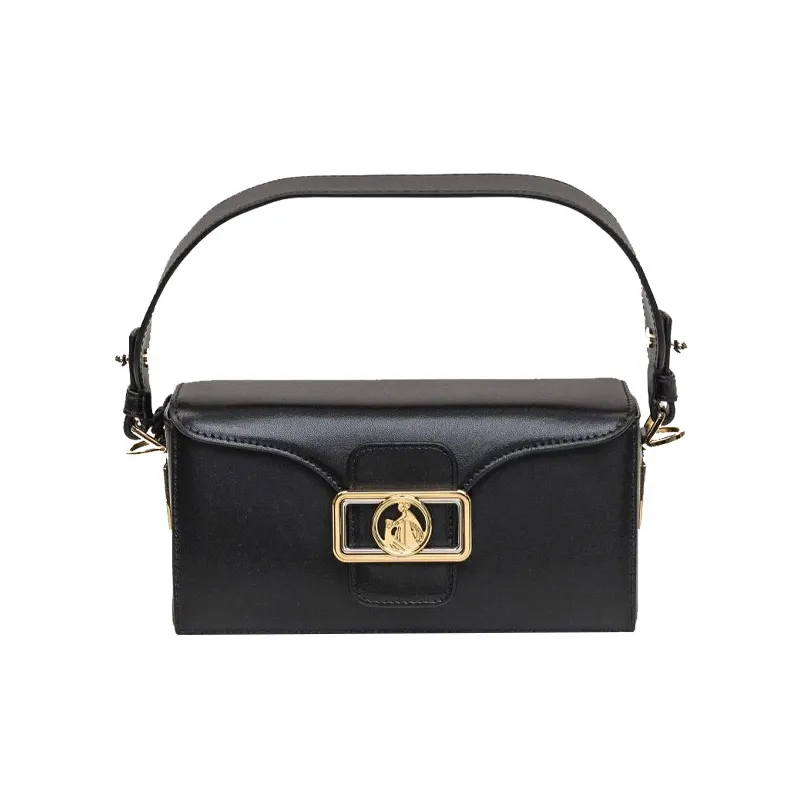 Lanvin Logo Plaque Top Handle Bag
