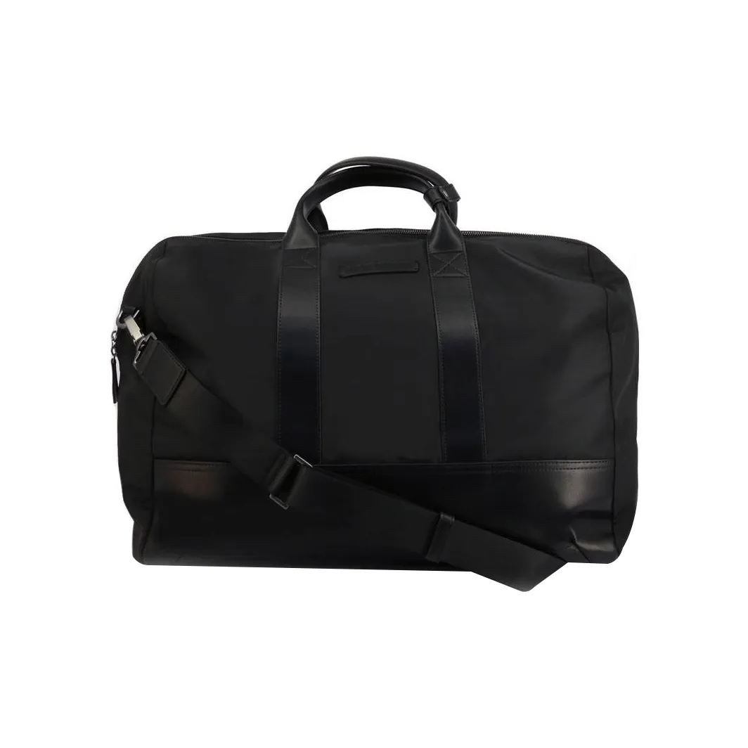EMPORIO ARMANI Polyester Travel Bag, Shoulder Bag, Crossbody Bag, Handbag Men's Black
