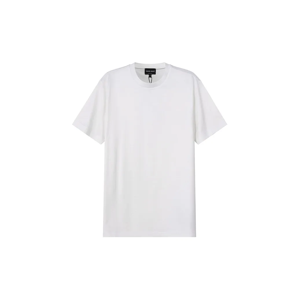 GIORGIO ARMANI Белая Мужская T-Рубашка