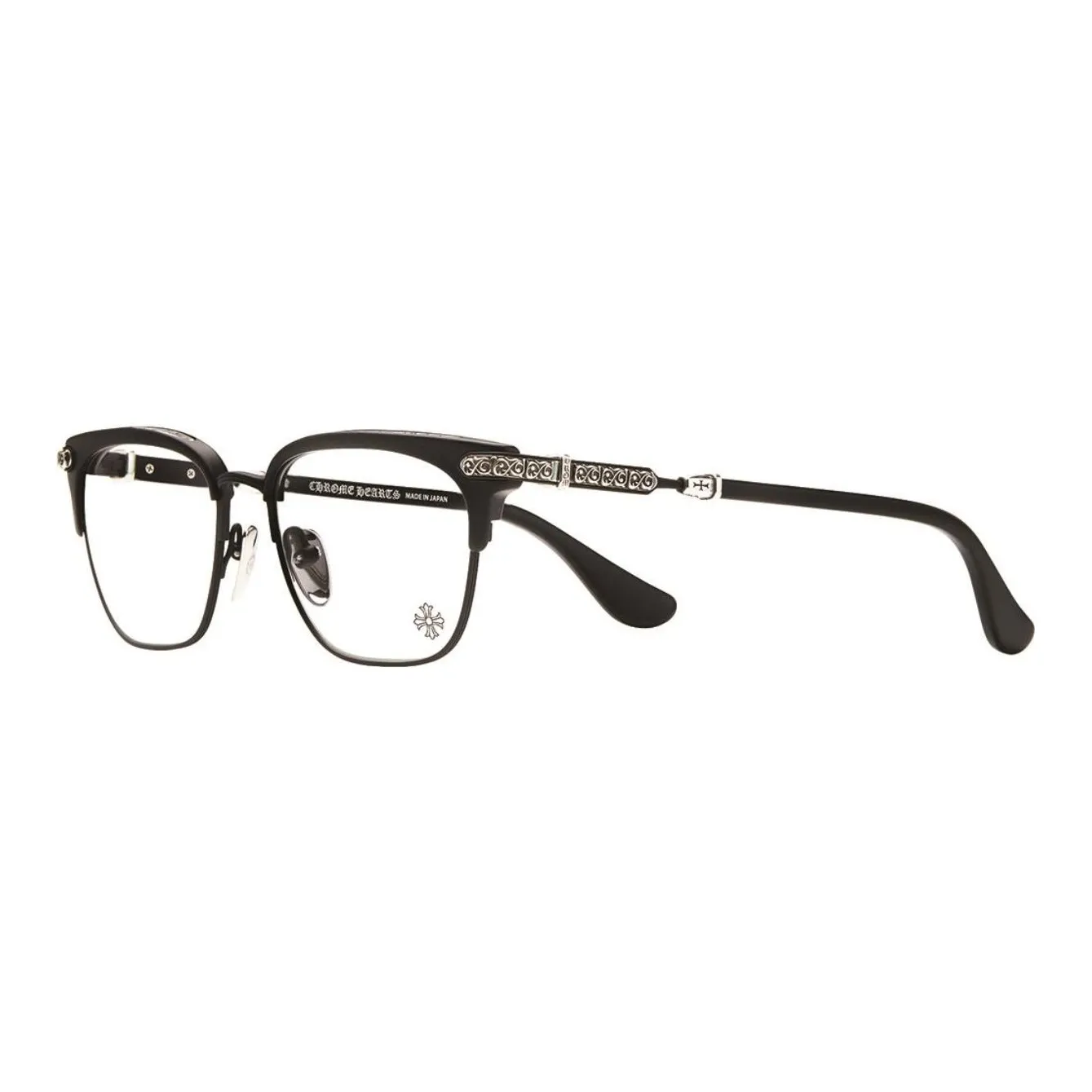 Chrome Hearts Plate Frame Square Eyeglass Frames Unisex