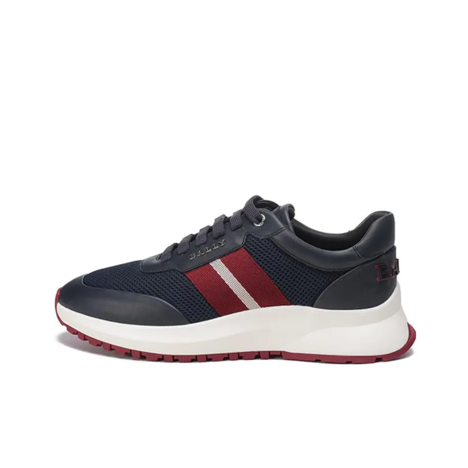 BALLY Low Top Sports Casual Shoes Men's Blue