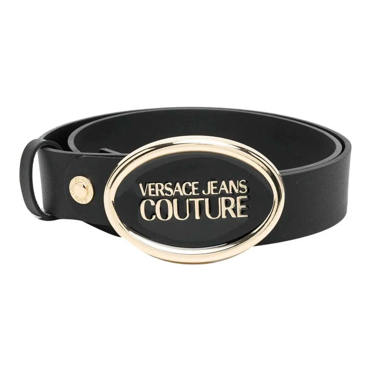 VERSACE JEANS COUTURE Cow Leather Belts Women's 