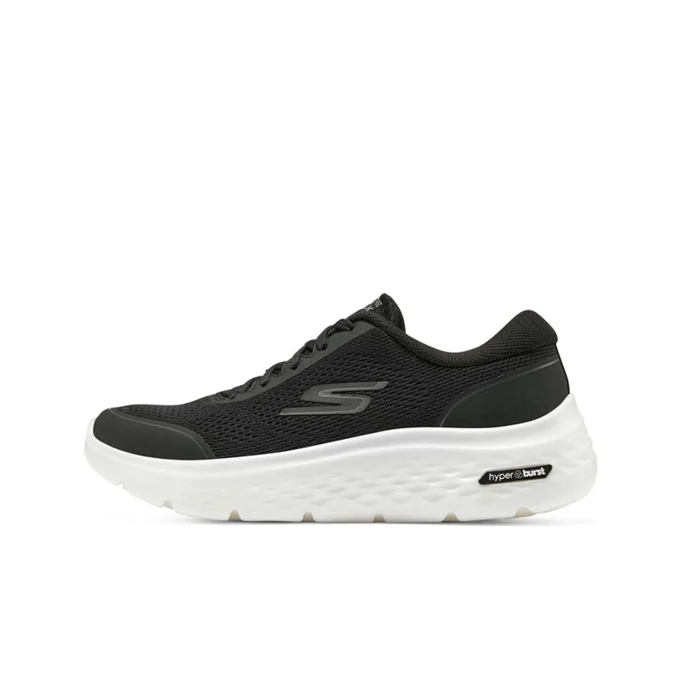 Skechers Go Walk Hyper Burst Low Топ Кэжуал Мужской Черный Белый