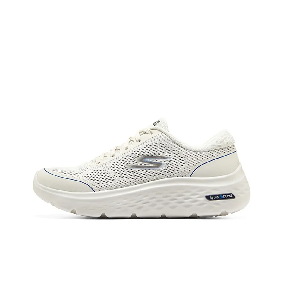 Skechers Go Walk Hyper Burst Удобный и Универсальный Низкий Топ Casual Мужской Белый