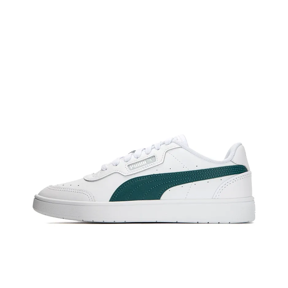 PUMA Court Guard Low Топ Скейтборд Кроссовки Унисекс Белый Зеленый