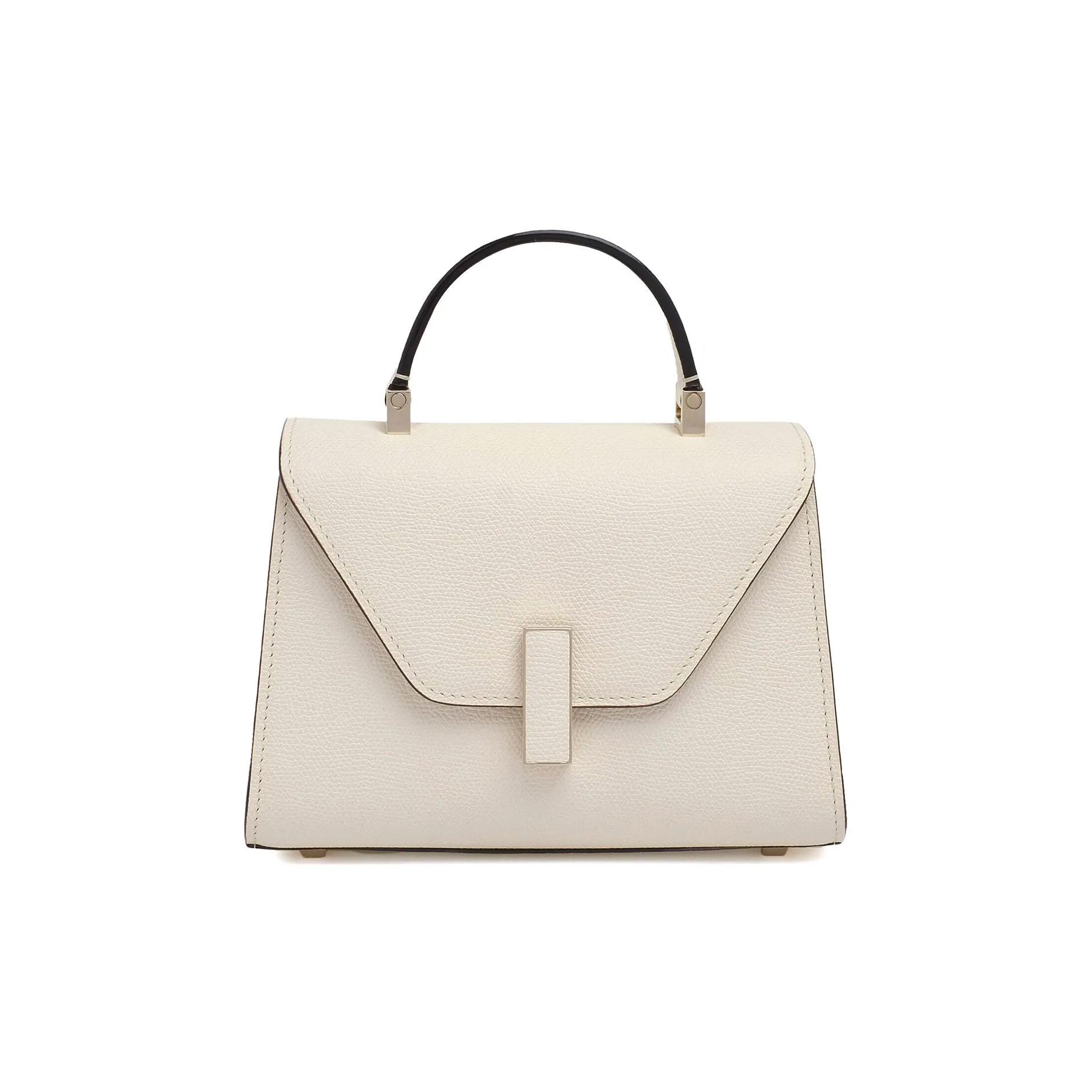Valextra Iside Millepunte Calfskin Shoulder Bag, Crossbody Bag, Handbag Women's White