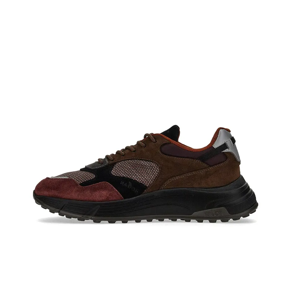 HOGAN Hyperlight Casual Shoes Men's Brown Black Red
