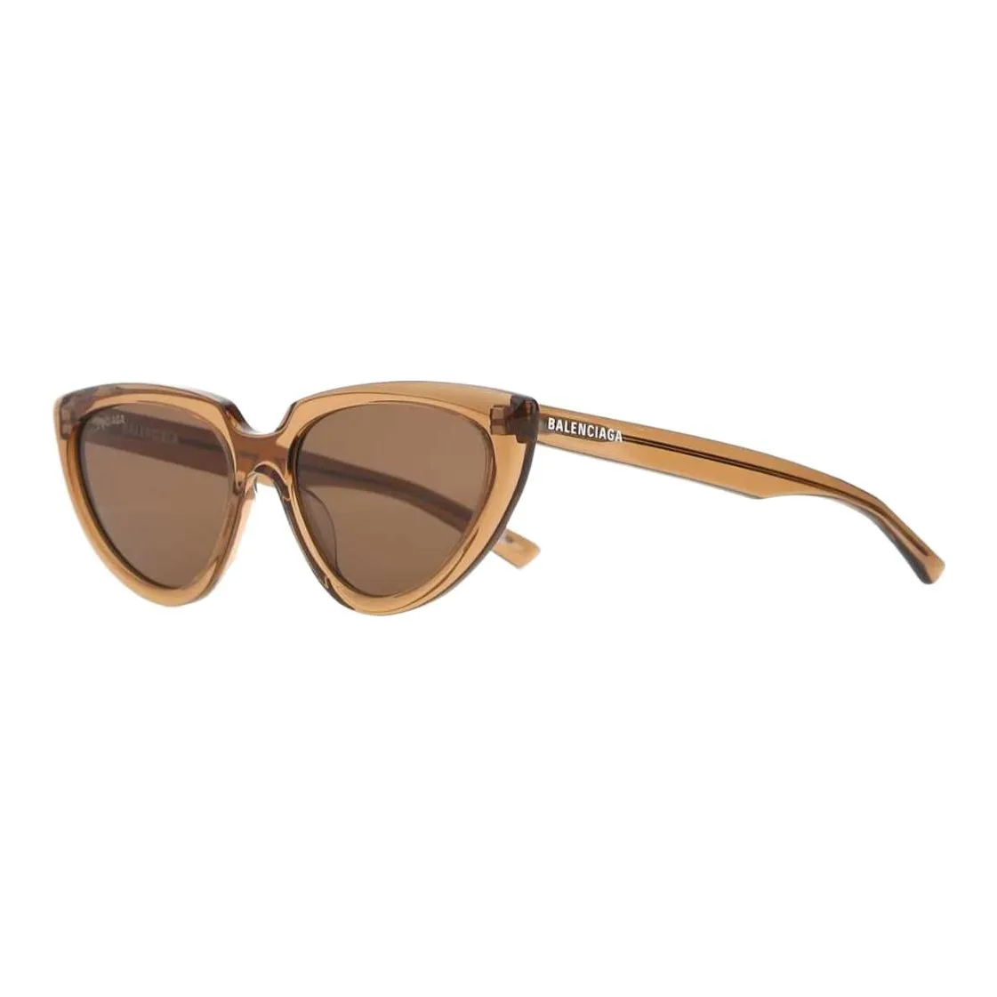 Balenciaga Plate Frame Cat Eye Sunglasses Unisex