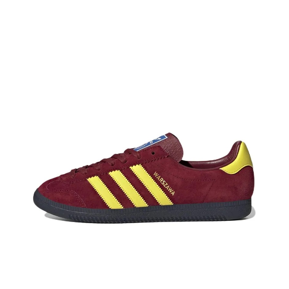 Adidas Warszawa Spzl Noble Maroon Bright Yellow
