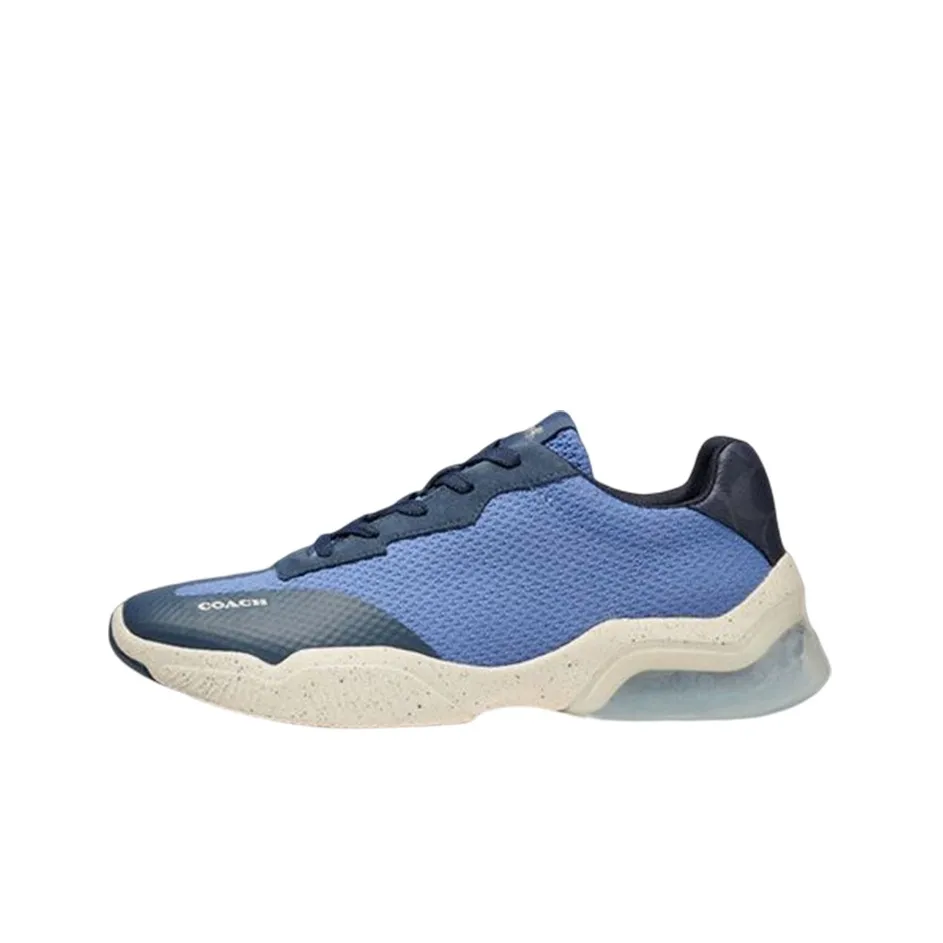 COACH CitySole Cushioning Anti-Slip And Wear-Resistant Low-Top Casual Shoes Men's Blue