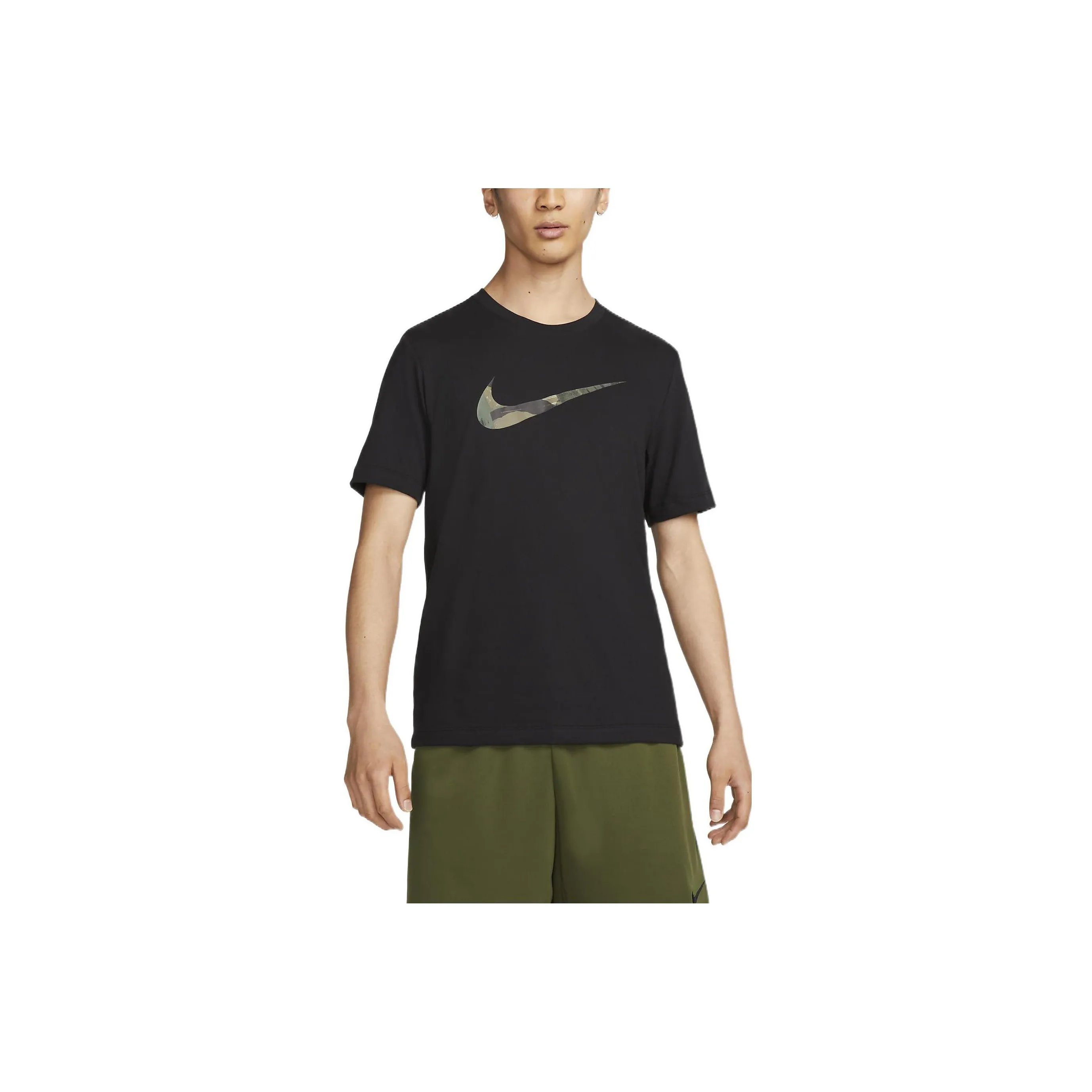 Nike Мужские черные футболки