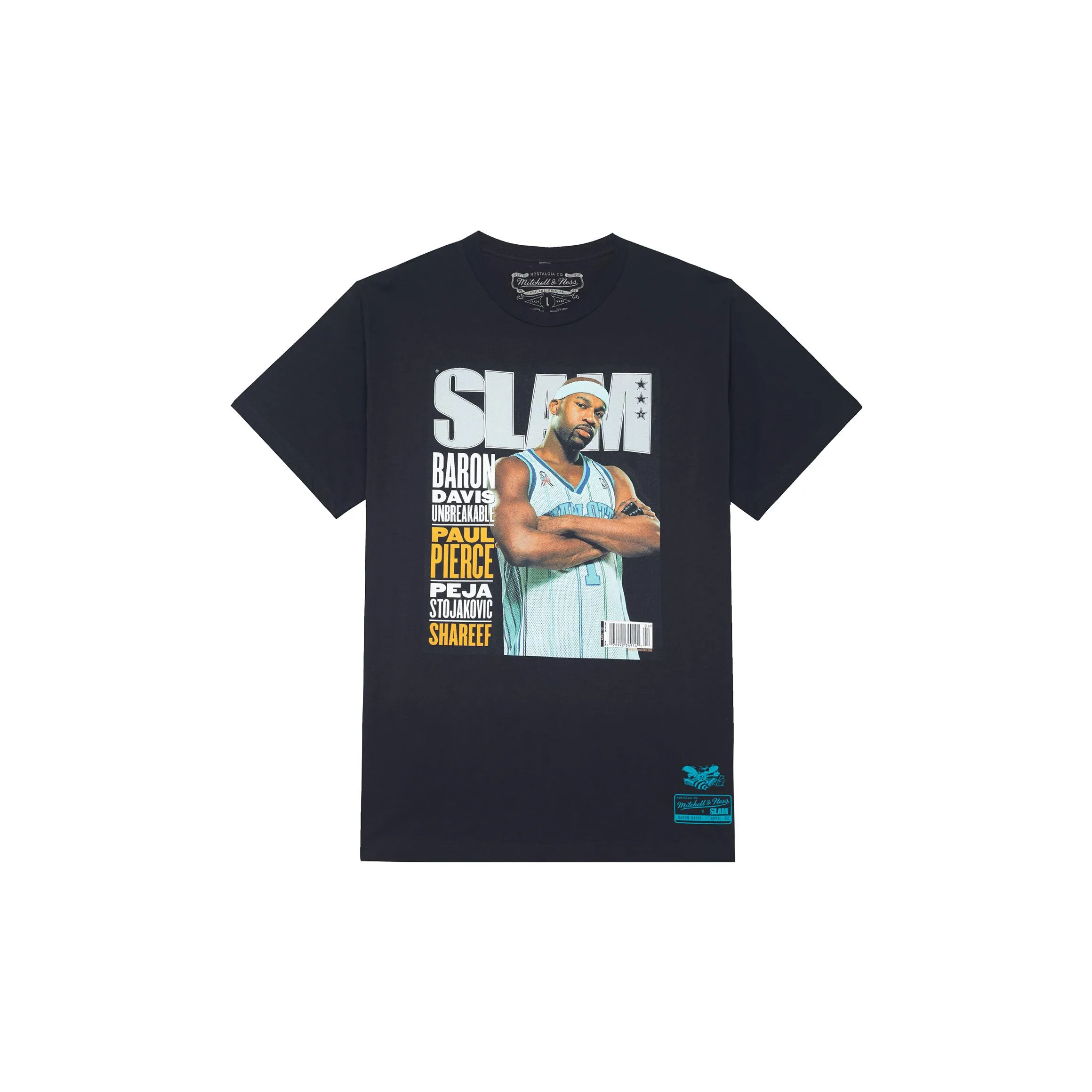 MITCHELL NESS x Slam Комплект с короткими рукавами T-рубашка унисекс черного цвета