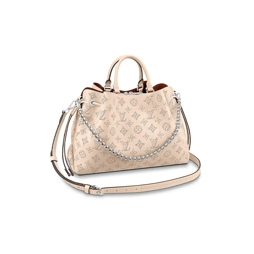 LOUIS VUITTON Bella Cow Leather Handbags Shoulder Bag Crossbody Bag Regular Women's Milk White