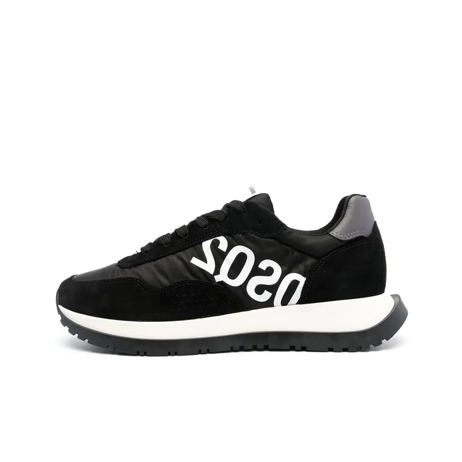 DSQUARED 2 Panelled Lace-Up Sneakers