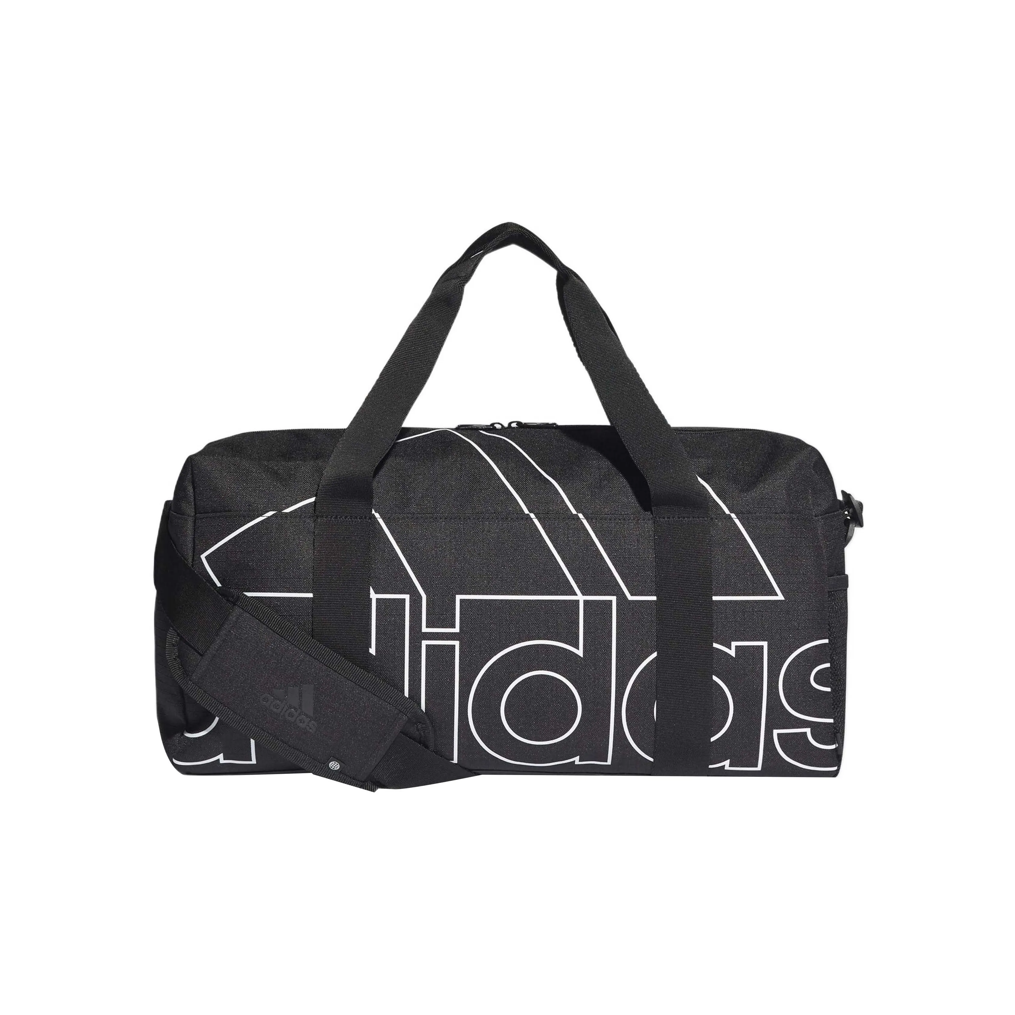 Adidas Переработанный полиэстер Спортивный зал Сумка Сумка через плечо Стандартная Мужская Черная