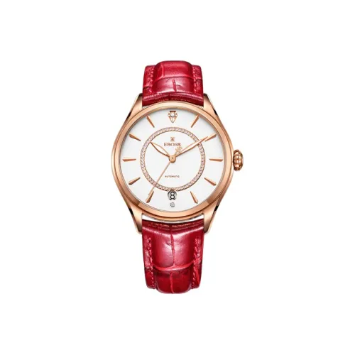 EBOHR Механический Movement Женские EBOHR Master Collection Часы 34 мм Белые
