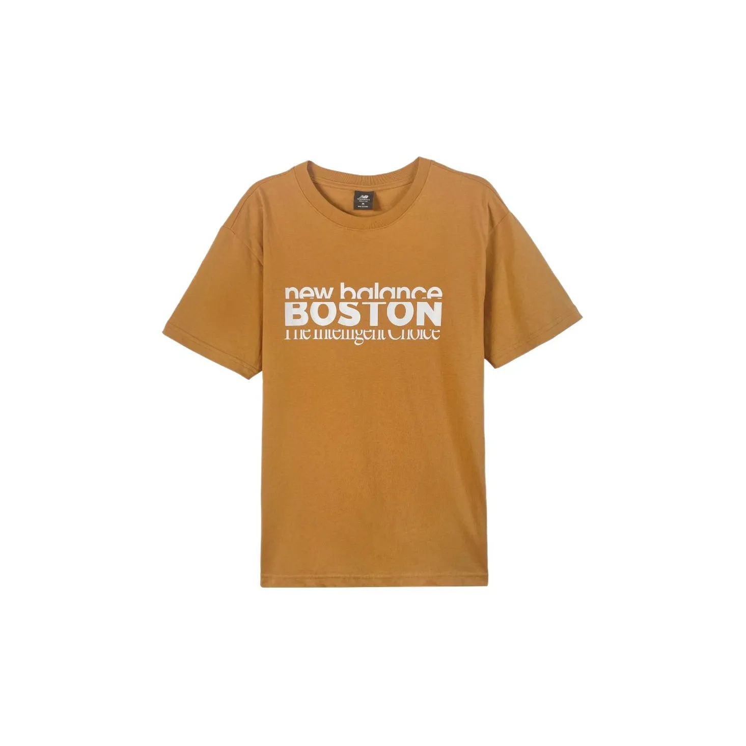 New Balance совместная футболка T Мужская Коричневая