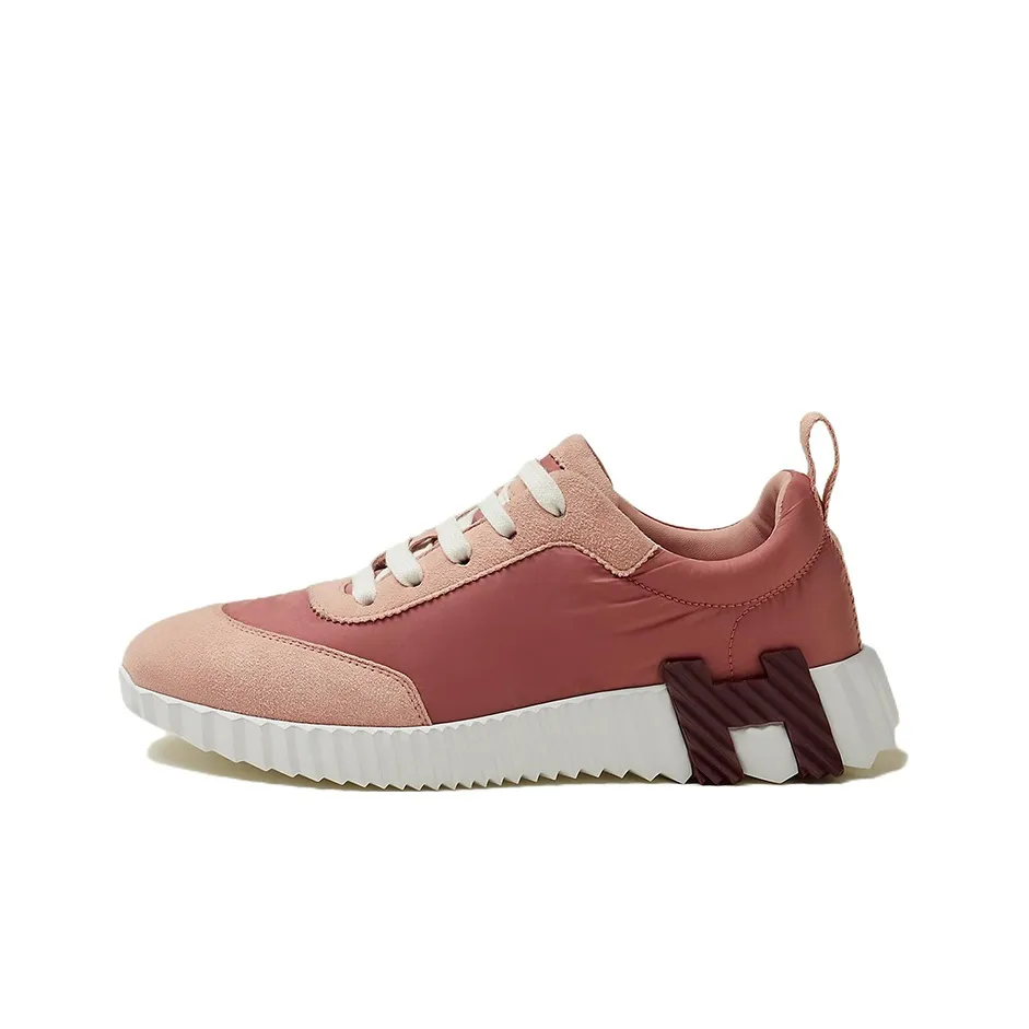 HERMES Bouncing Cushioning Anti Slip Wear Resistant Breathability Low Top Casual Shoes Women's plume