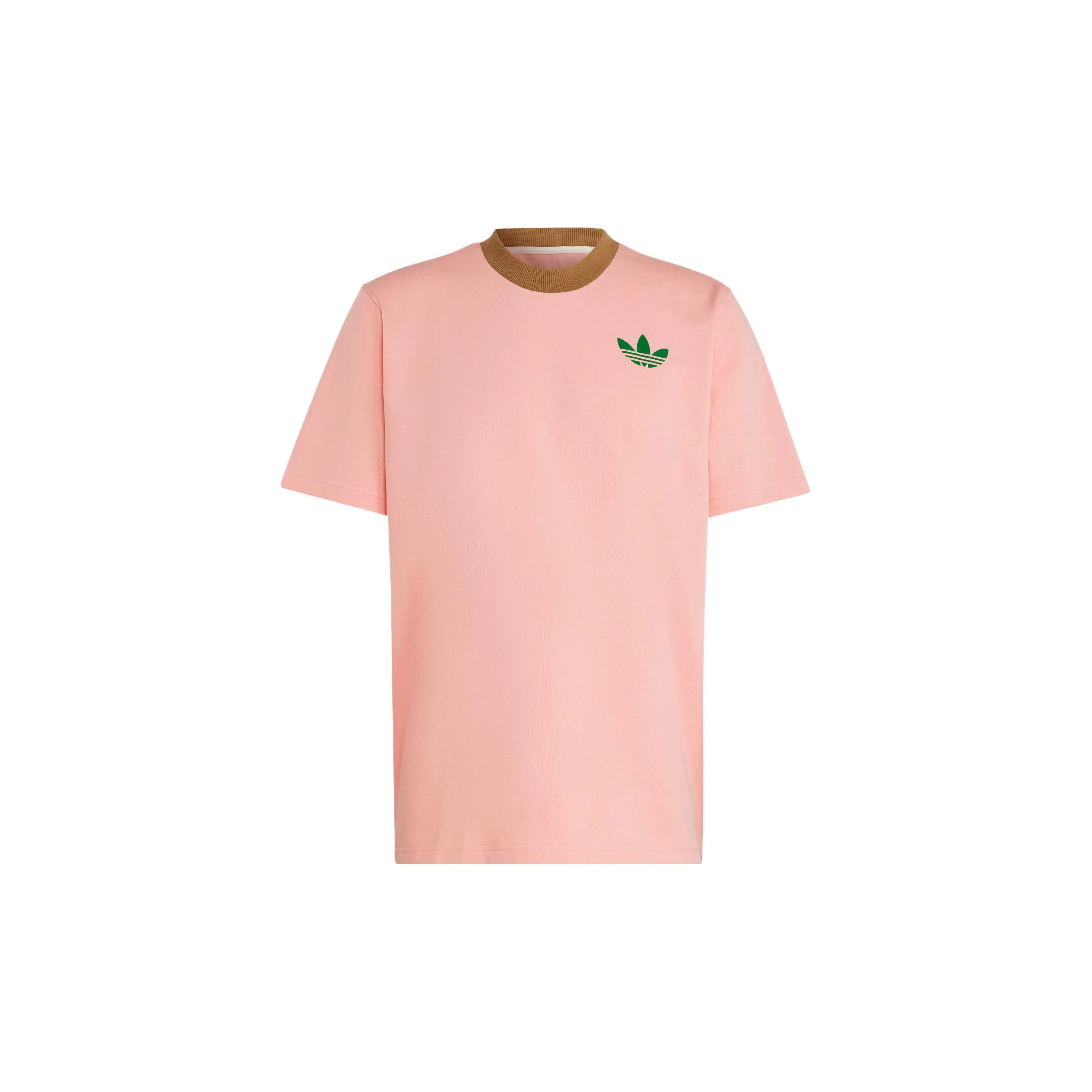 Adidas Originals Adicolor 70s LARGE TREFOIL TEE T Shirt Men's Pink