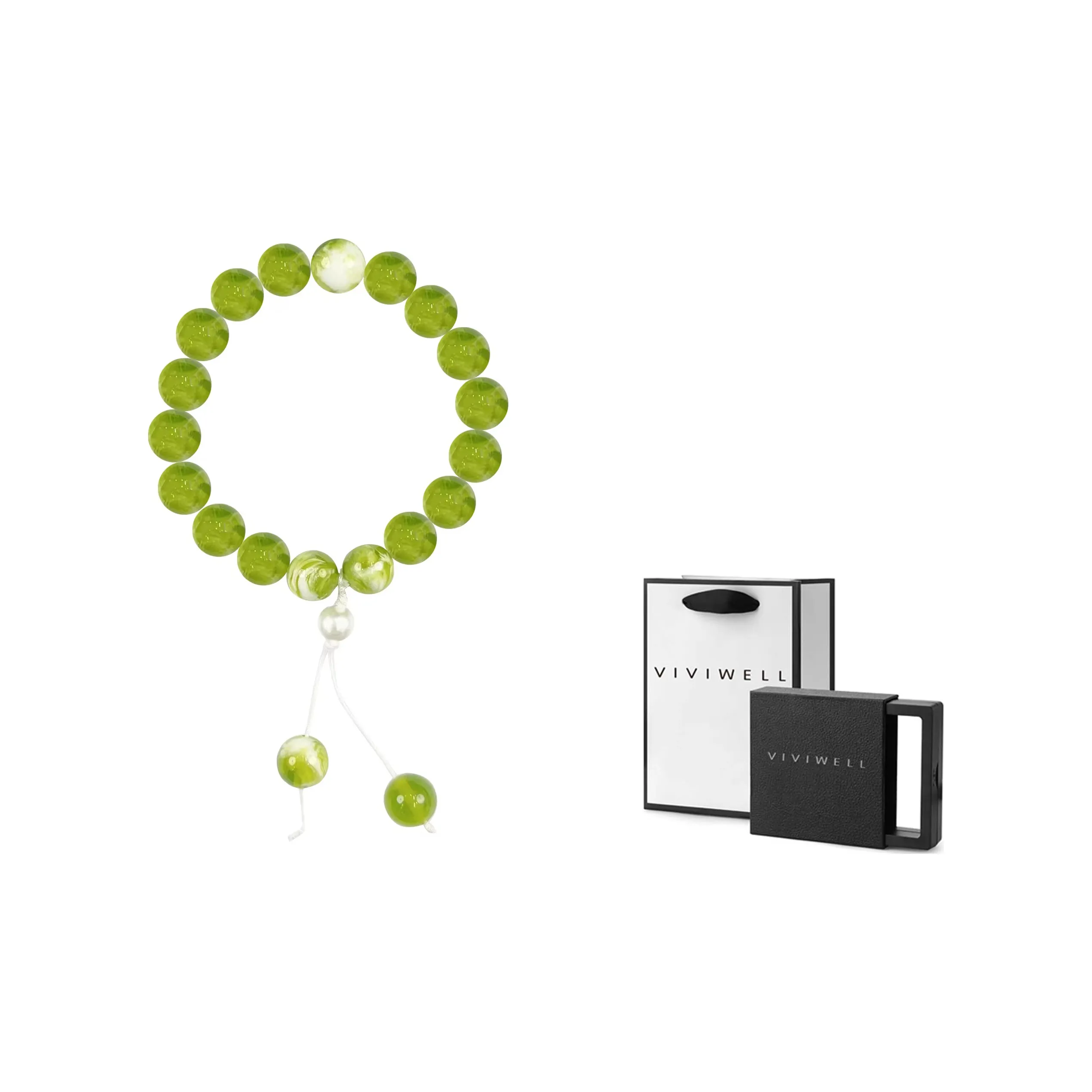 VIVIWELL Смола Браслеты Зеленый Женские