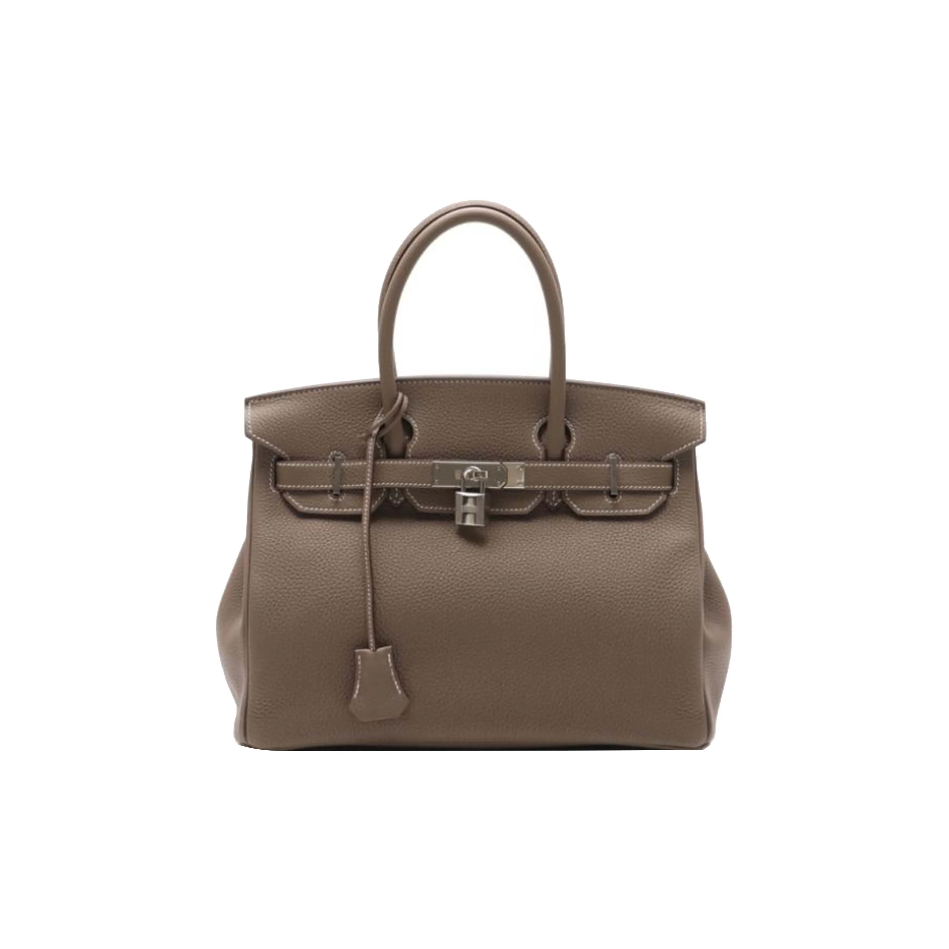 HERMES Birkin Togo Calfskin Birkin Bag Handbags 18 Women's Elephant Gray