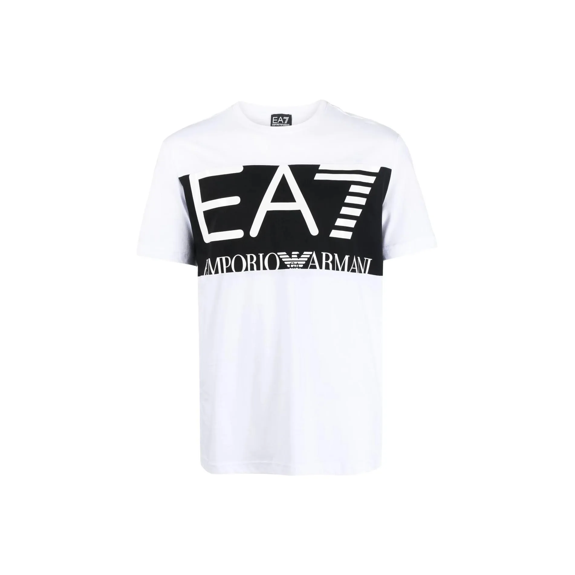 EMPORIO ARMANI EA7 SS22 T Рубашка Мужская Белая