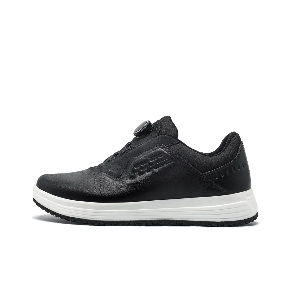 DESCENTE Dualis Wear Resistant Low Top Running Shoes Men's Black