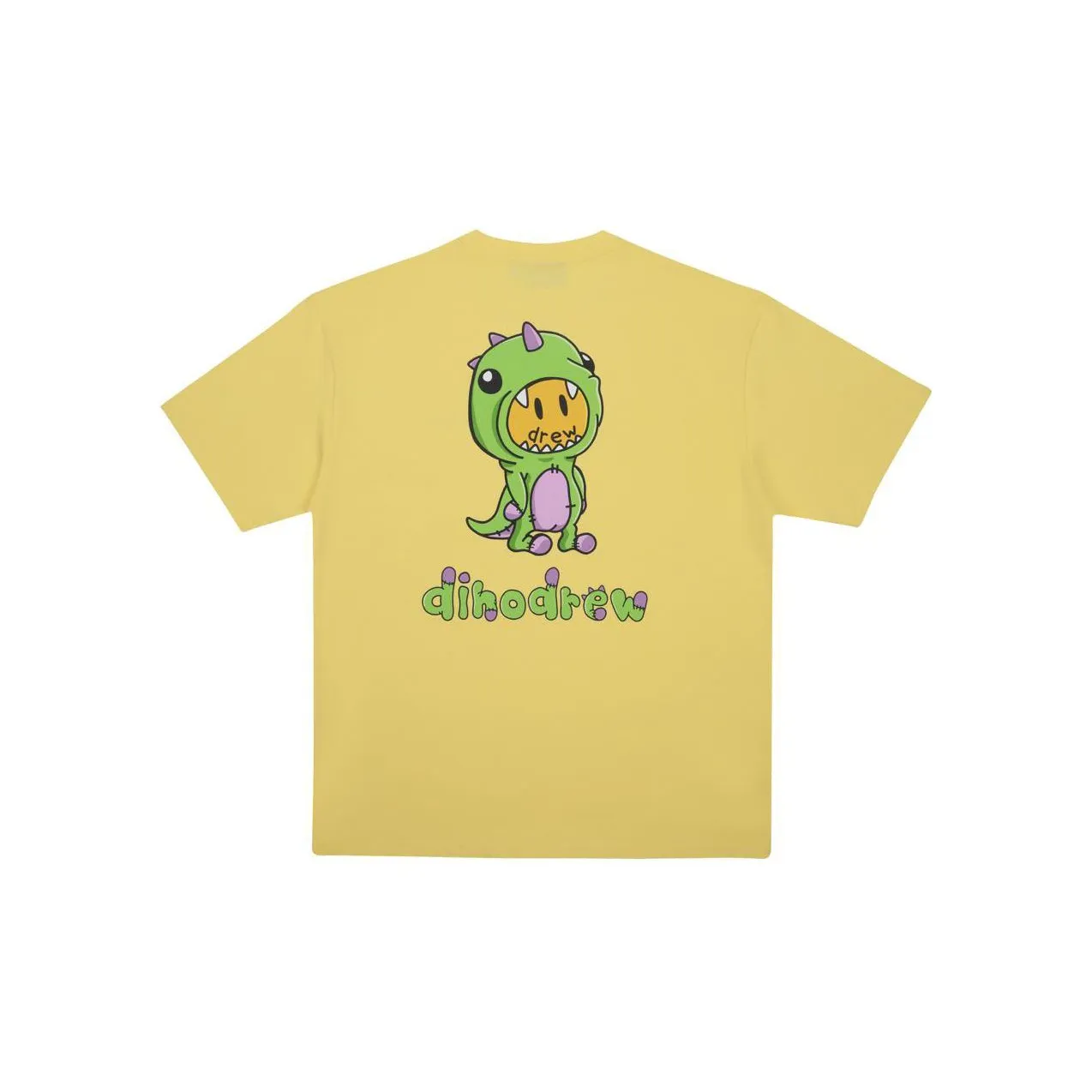 Drew House Dinosaur Series T Shirts Men's Light Yellow