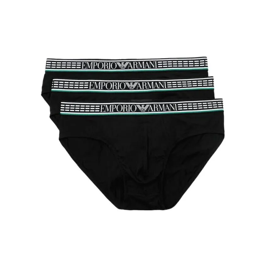 EMPORIO ARMANI Трусы Мужские упаковка из 3 штук черный