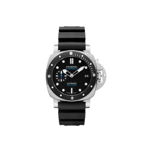 PANERAI Автоматический Механический Movement Мужские часы Submersible Collection, 42 мм, черный