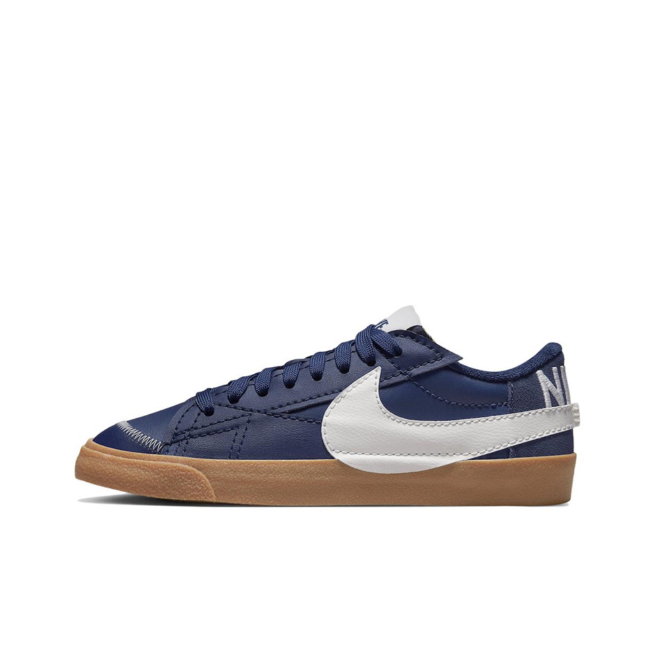 Nike blazer low navy blue hotsell