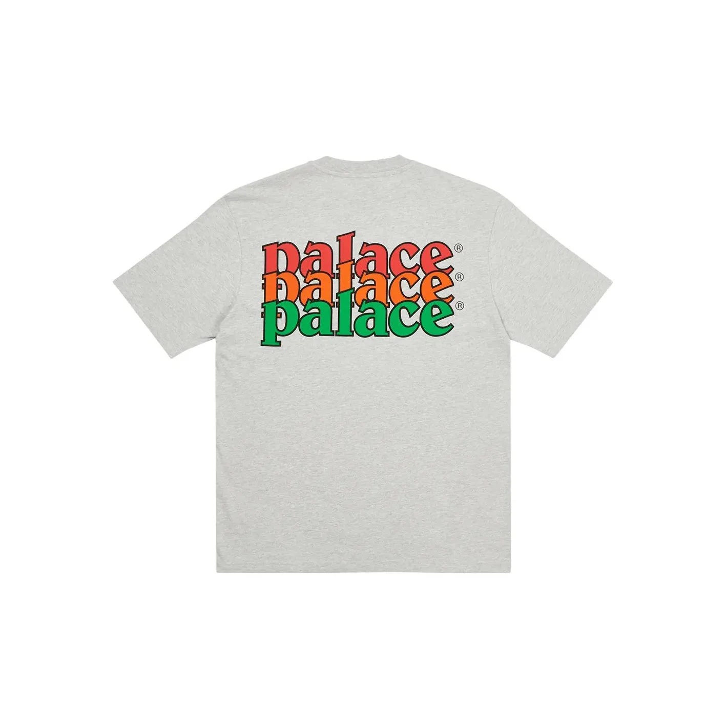 PALACE Quality T Shirt 'Grey Marl'