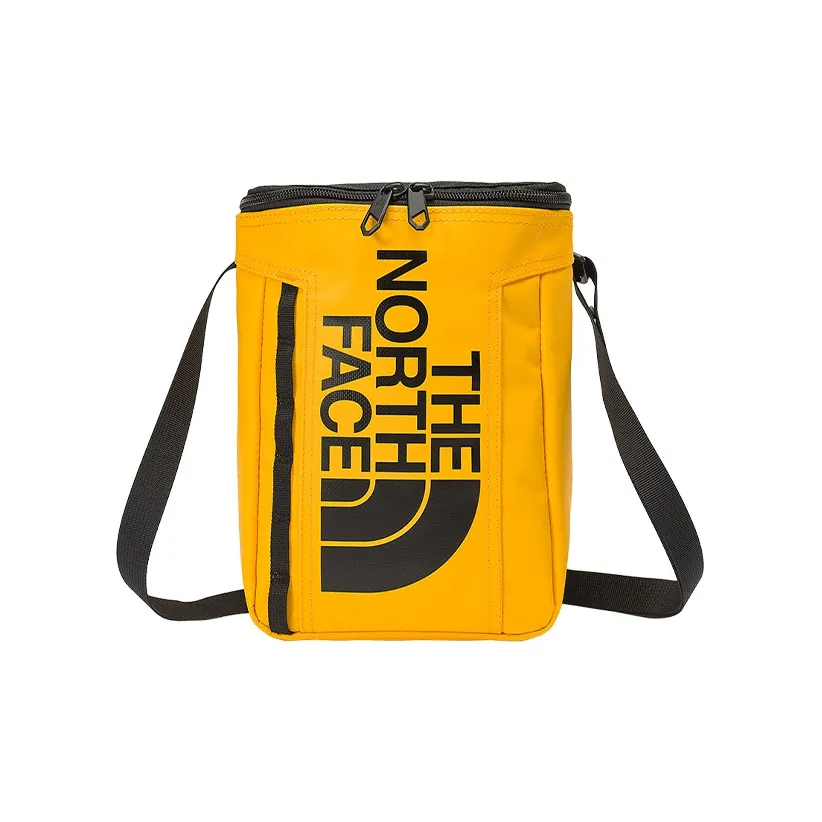 THE NORTH FACE 3L One Shoulder Crossbody Outdoor Bag Fabric Yellow Unisex