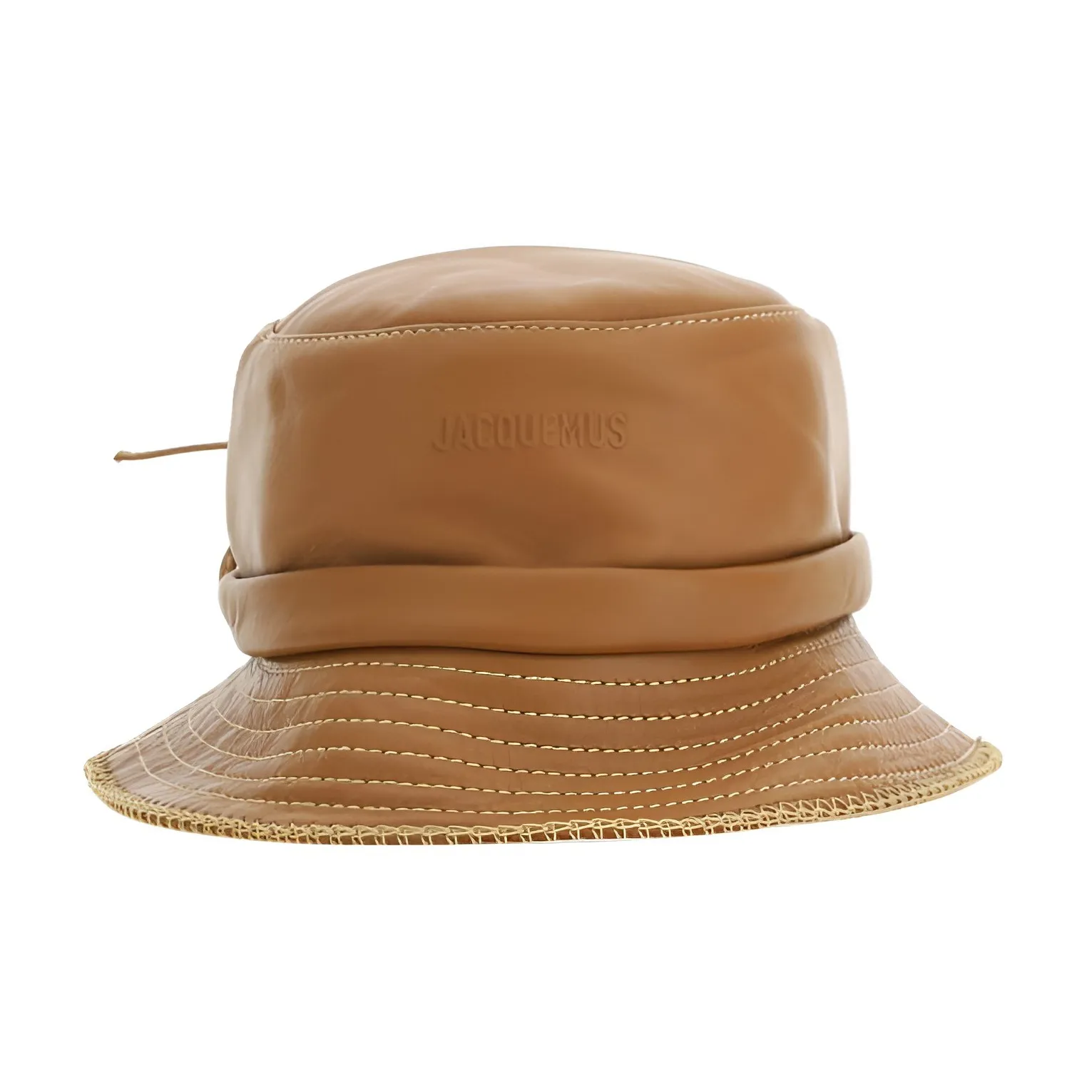 Jacquemus Овчина Шляпа ведра Коричневая Женская