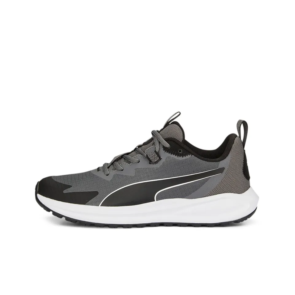 PUMA Twitch Runner Trail 'Black Gray White'