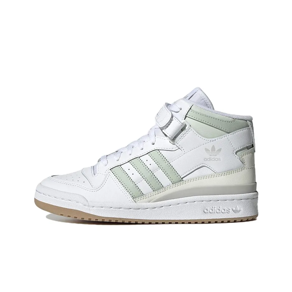 Adidas Women's Forum Mid 'White Linen Green' Women's