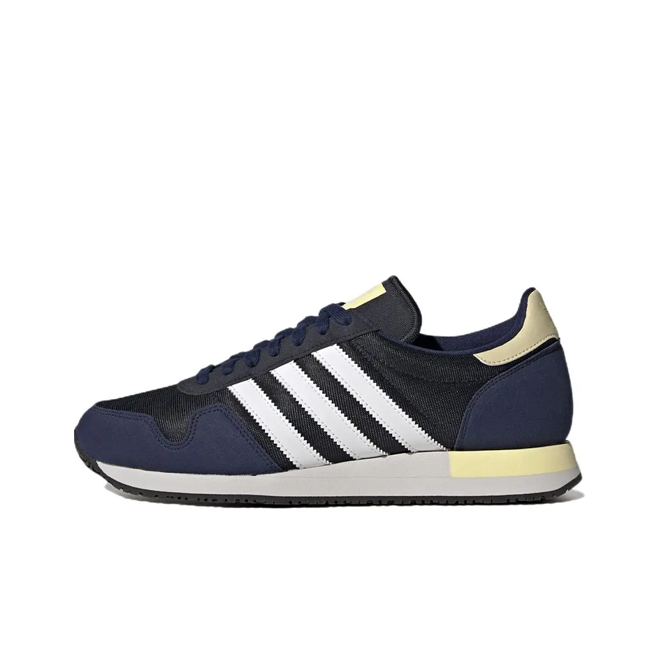Usa 84 Adidas Originals 'Legacy Ink Almond Yellow'