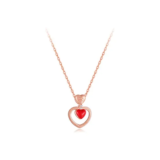 Agatha 925 Sterling Silver Collarbone Necklace Women's