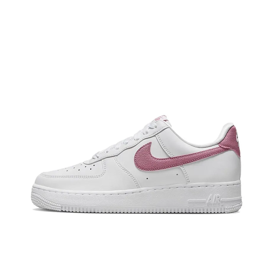 Nike Air FORCE 1 'Desert Berry' Low Топ Скейтборд Кроссовки Женские Белые Розовые