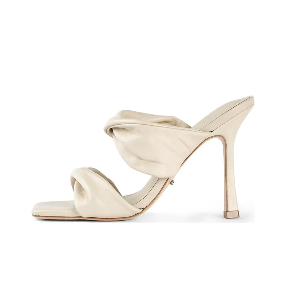 Tony Bianco Резиновая подошва противоскользящие антибактериальные слипоны женские ванильного цвета