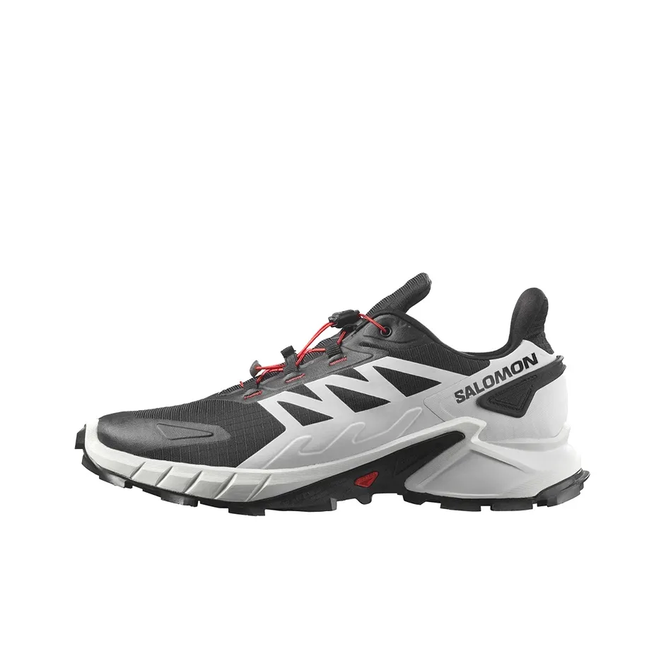 SALOMON Supercross 4 Low Top Hiking Trekking Shoes Men's White Black