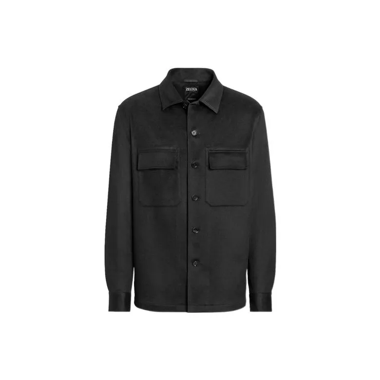 Zegna Oasi Buttoned Straight Hem Shirt