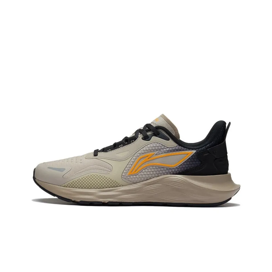 LiNing Yufeng Cushioning Low-Top Running Shoes Men's Goat Gray