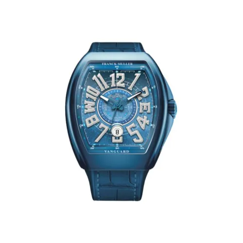 FRANCK MULLER Автоматический Механический Movement Мужские Vanguard Mariner Series Часы 53,7mm*44mm Синий