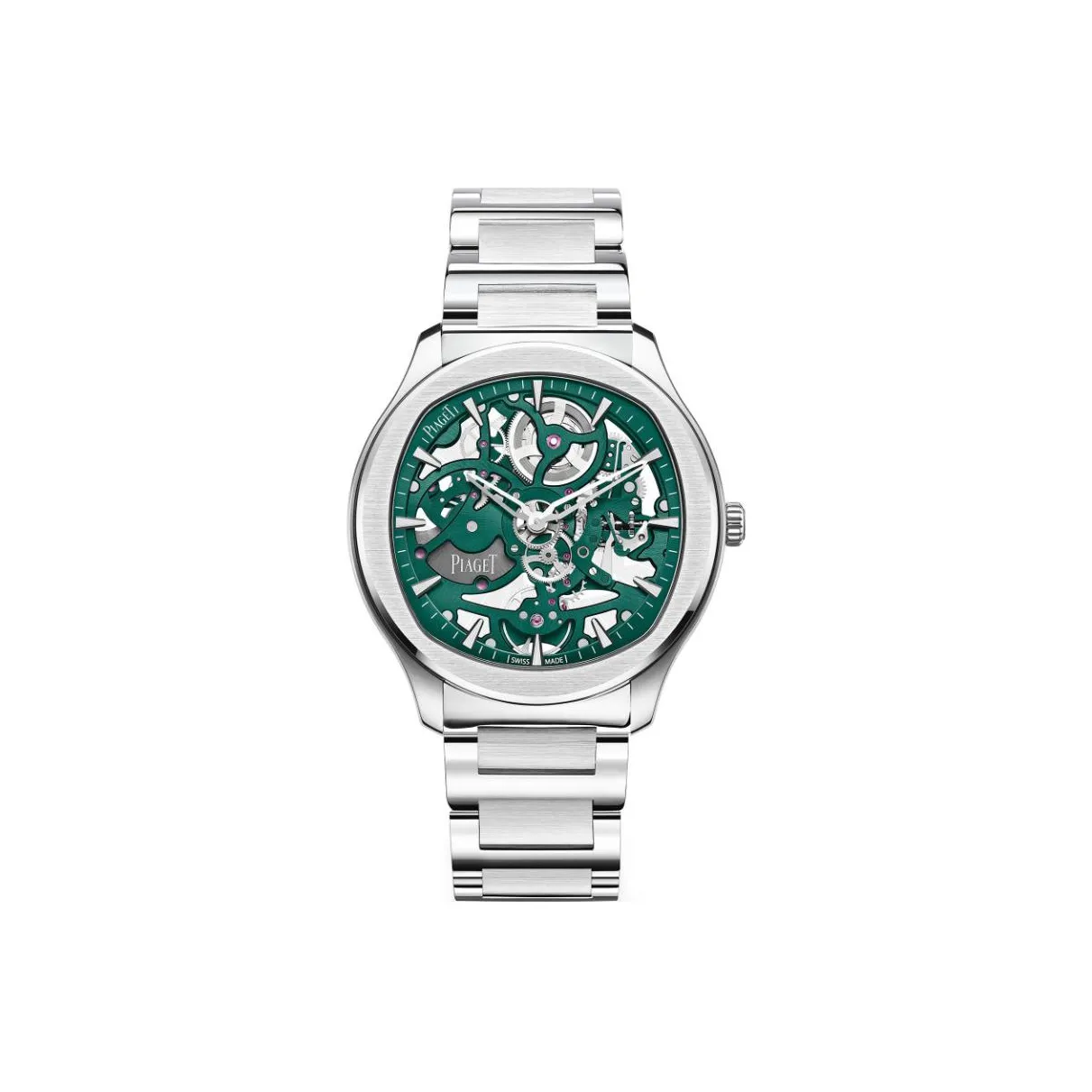 PIAGET POLO Automatic Mechanical Movement Men's Watch 42mm Green Dial