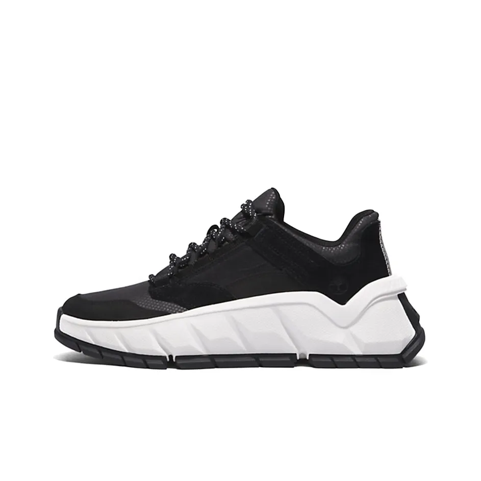 Timberland Tbl Турбо Противоскользящий Устойчивый к истиранию Низкий Топ Спортивная Повседневная Обувь Женская Черный Белый