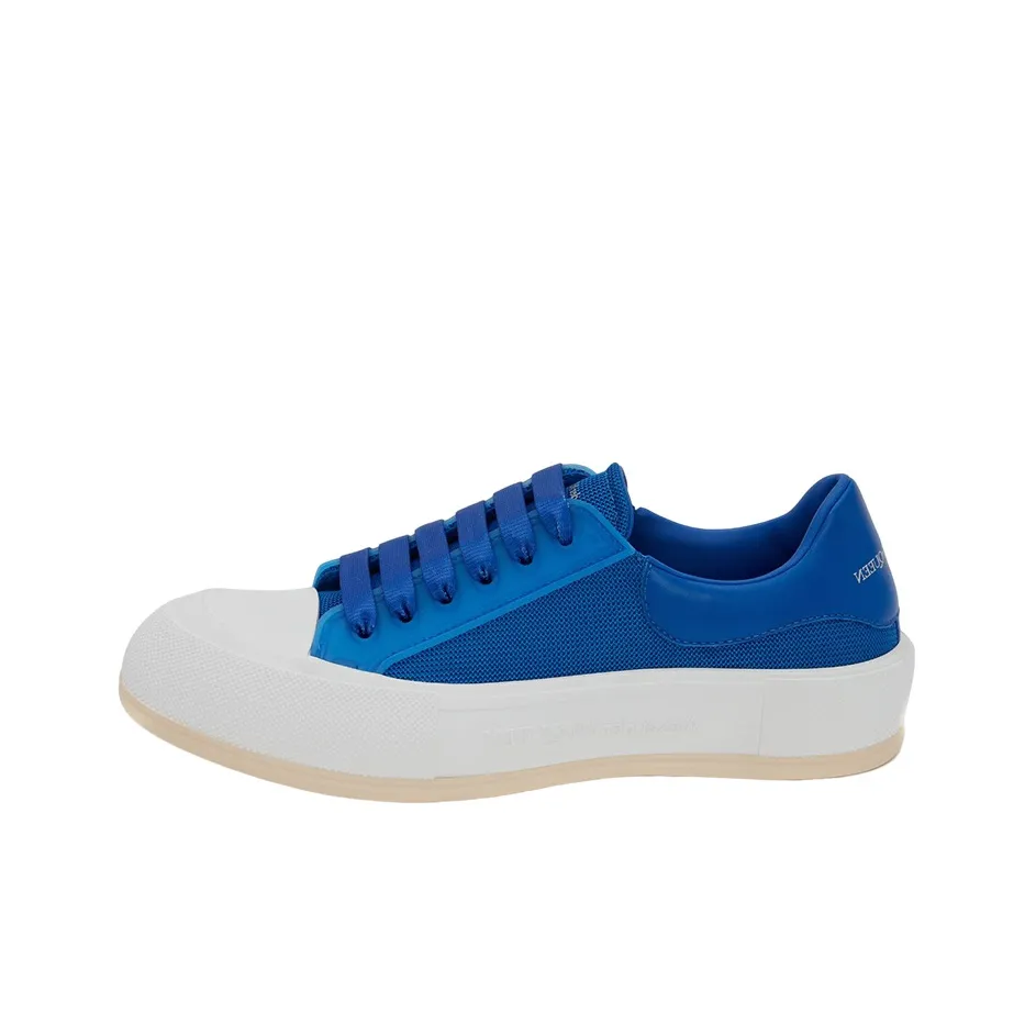 Alexander McQueen Deck Low Top Shoes Men's Electric Blue